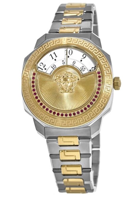 versace dylos - uhr - silberfarben|Shop Versace Dylos Automatic Limited Edition Stainless Steel.